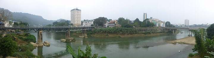 Most graniczny Hekou–Lao Cai nad Rzeką Czerwoną