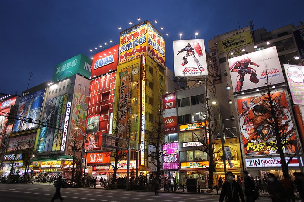 Akihabara nocą