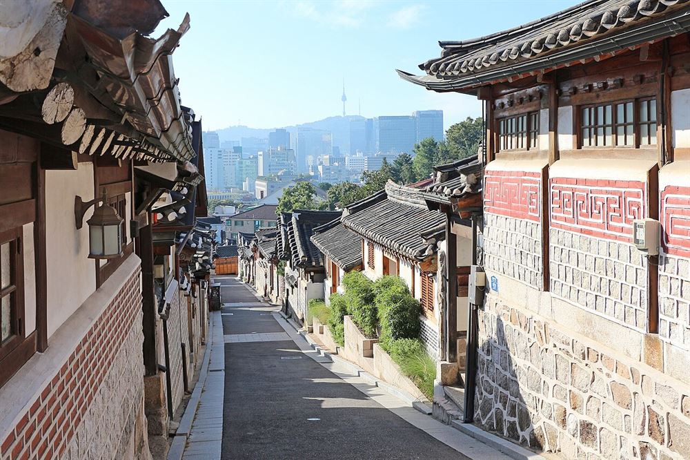 Domy hanok w Bukchon