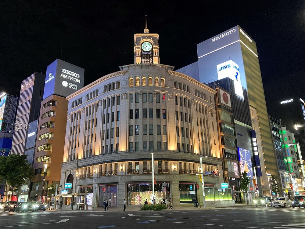 Skrzyżowanie Ginza 4-chōme