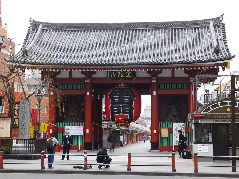 Brama Kaminarimon świątyni Sensō-ji
